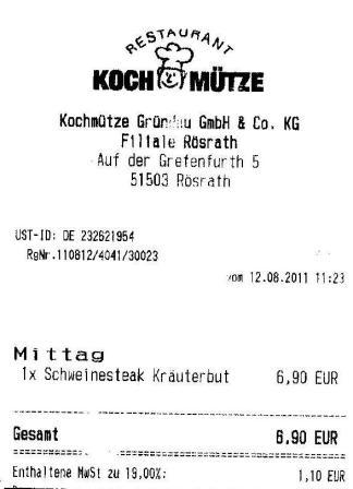 mbfc Hffner Kochmtze Restaurant